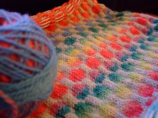 Dotty Dress - A little stranded knitting
