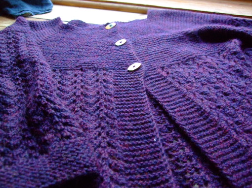 Finished February Lady Sweater