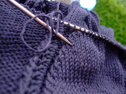 Knitted Skirt WIP