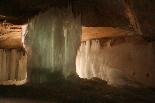 Giant ice caves at Dachstein