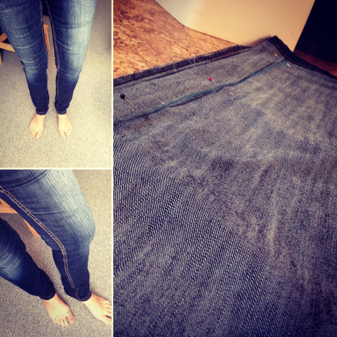 Refashioned Jeans