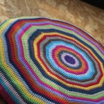 FO :: Crochet Circle Cushion ::
