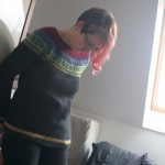 Strickrückblick Februar :: Ein Monat, ein Pullover ::